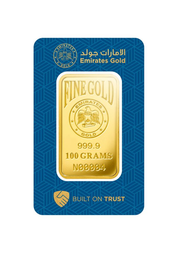 100 gram emirates bar front